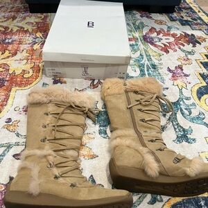 Bakers Tan Lace Up Boots